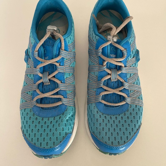 Stylish Blue Athletic Shoes for Women - Picture 1 of 8